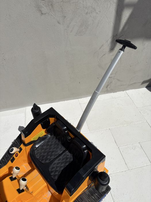 Excavator electric copii 2 locuri, cu sunete și cupă funcțională