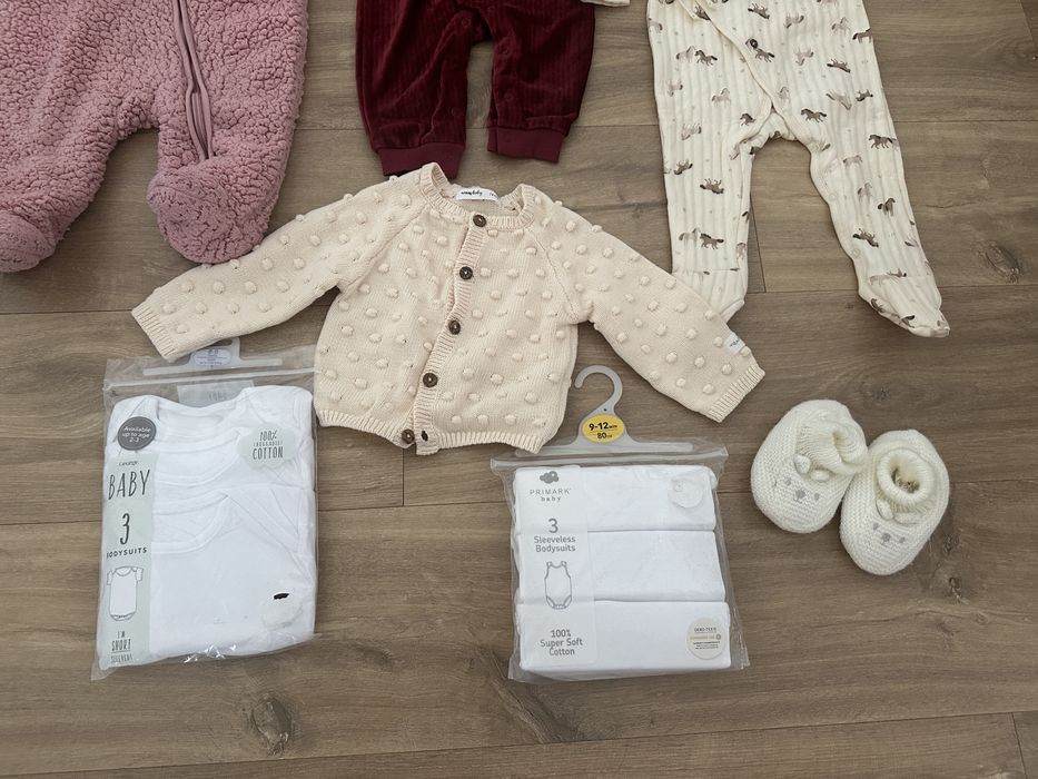 Зимни дрехи за момиче 6-9м