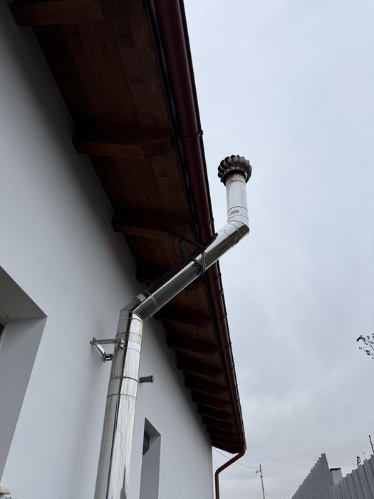 Centrala pelet Ferroli Mirano 24kw cu toate accesoriile