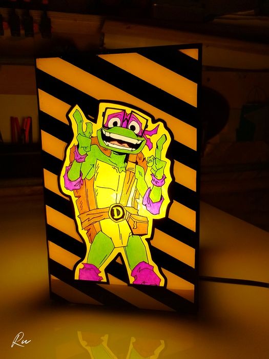 TMNT  Лампа декор