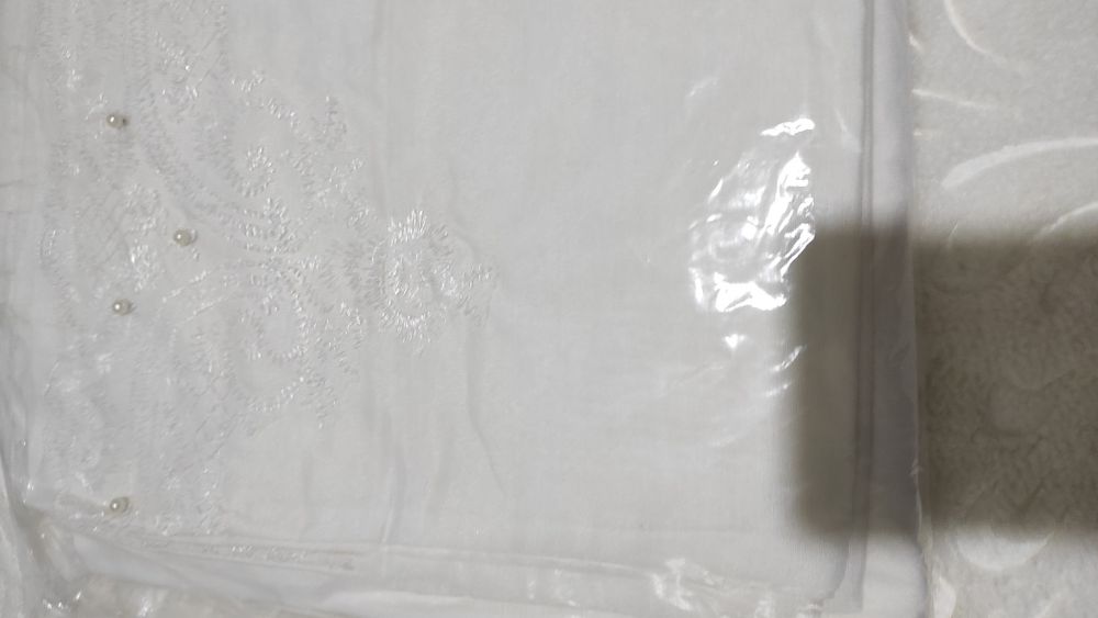 Шалте покривало за спалня с дантела с чаршаф и 4 бр калъфки