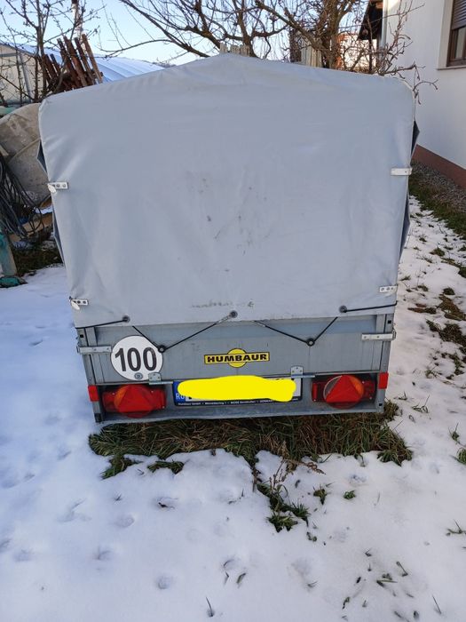 Vând remorca mica masina