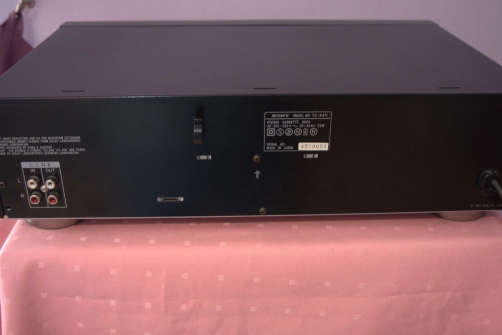 SONY TC-K411 cu 3 capete , jucarie vintage