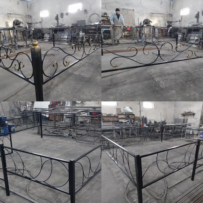 Оградки ритуальные.