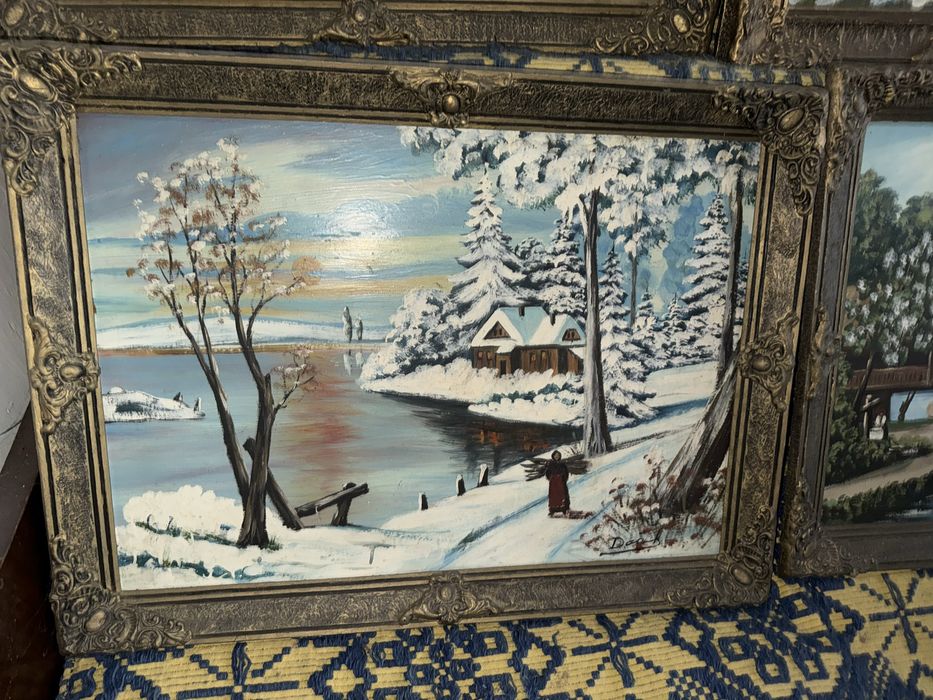 Tablouri pe panza la 1000 lei bucata