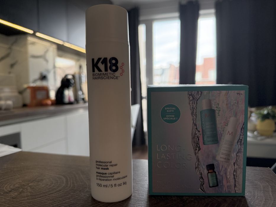 K18 молекулярно възстановяване на косата 150мл + ПОДАРЪК Maroccanoil