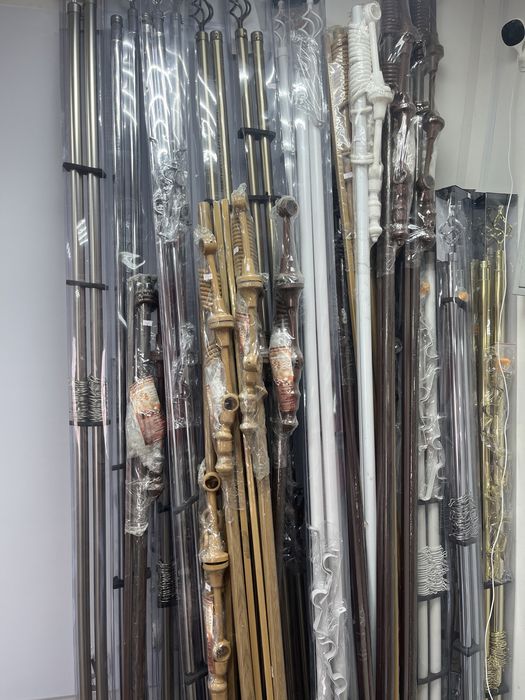 Карнизы, гардины