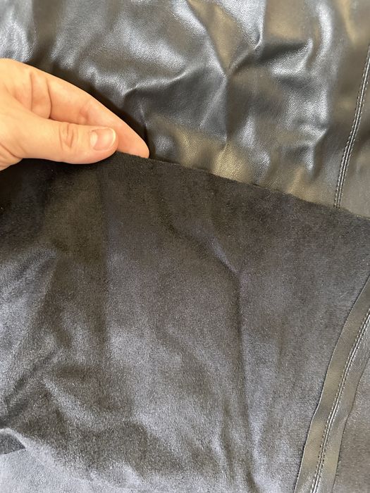 Кожанное платье Karl Lagerfeld