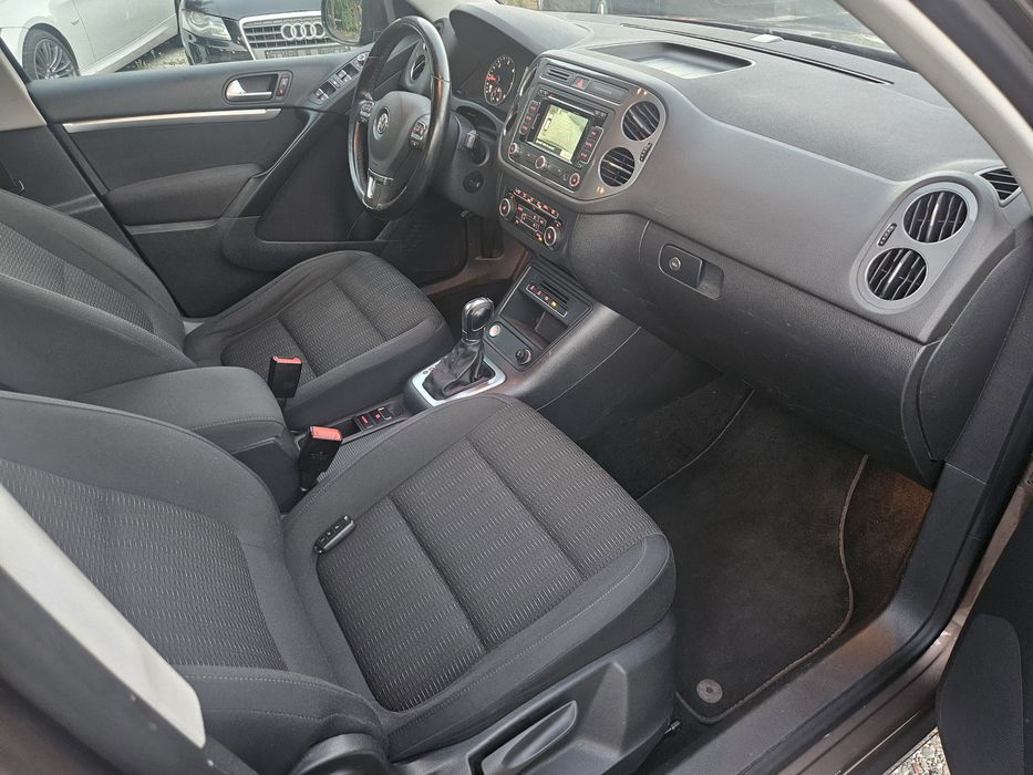 Volkswagen Tiguan 2014, 2.0 Diesel 177Cp /4Motion/Keyless/Park Assist 360°/Camera marsarier/Line assist / MokaBrown