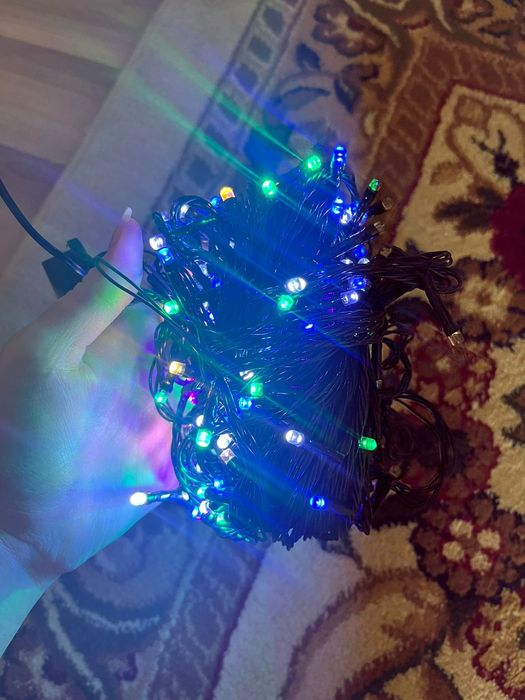 Гирлянды на ёлку новые