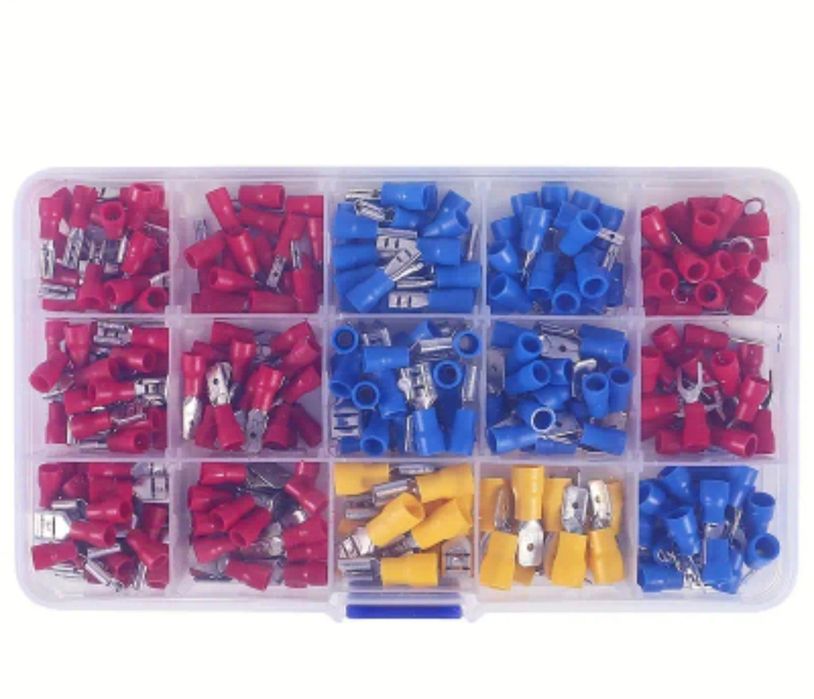 Комплект от 280 броя кабелни съединители (обувки)