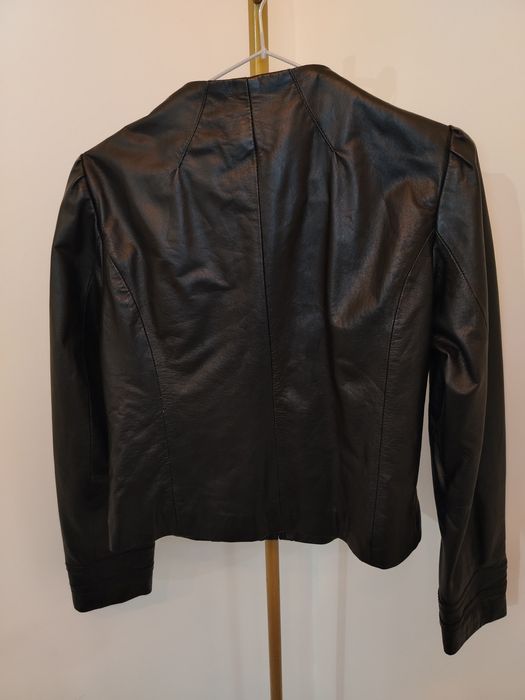 Paprika Яке от естествена кожа