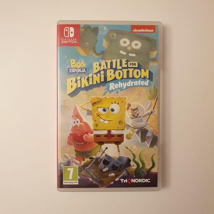 SpongeBob SquarePants Battle For Bikini Bottom Rehydrated NSW