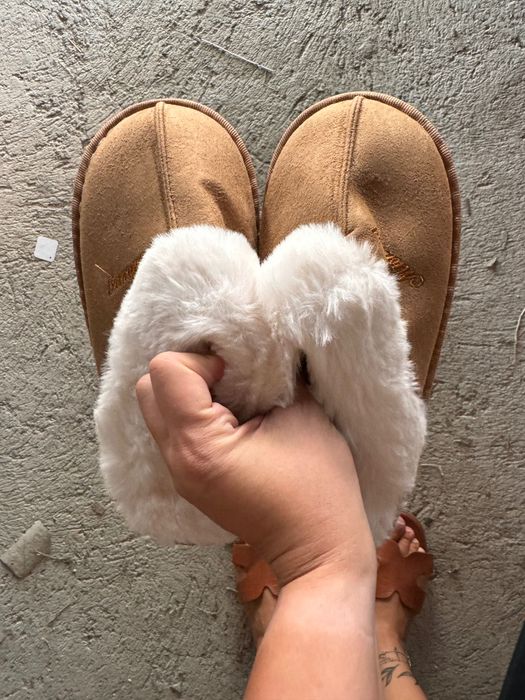 Домашни пантофи, размер 36-37 розови