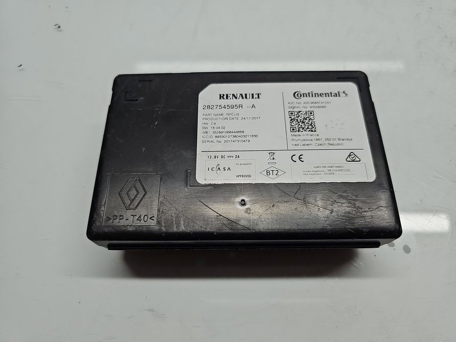 Modul confort Renault Kadjar [Fabr 2015-prezent] 282754595R