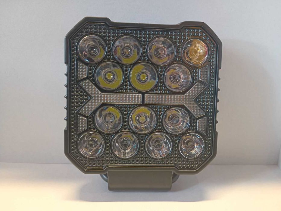 Халогенна работна лампа 12V-24V бяла и жълта светлина 4х4 АТВ Коли