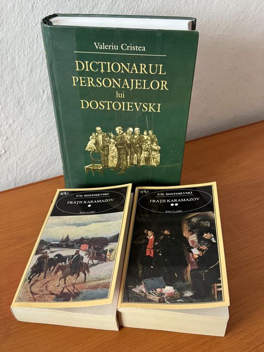 Dictionarul personajelor lui Dostoievski + Fratii Karamazov