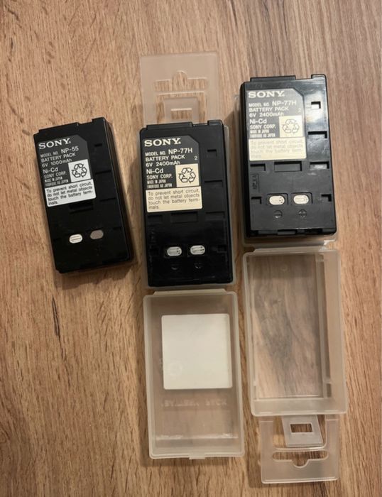 Acumulatori camere video/foto Sony NP 77H si 55