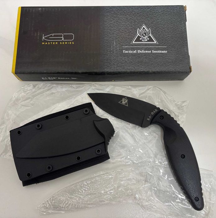 Cuțit Ka-Bar TDI Law Enforcement mare & mic si Ka-Bar Hell Fire