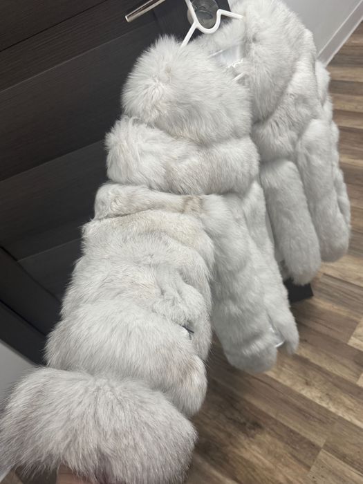 Geacă de blană naturală nouă