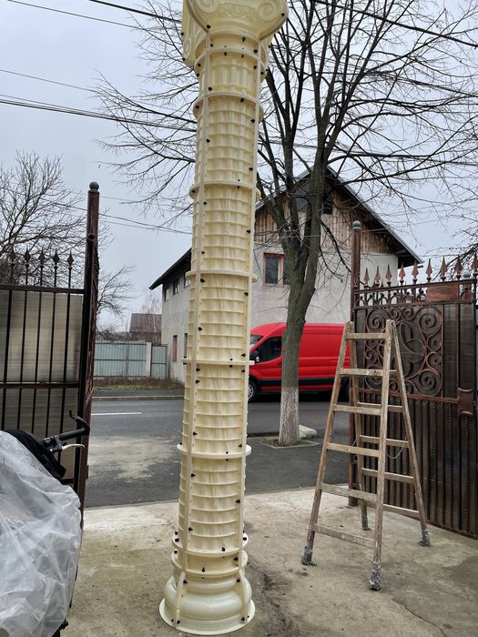 matrita/cofrag stalp din ABS rezistent  350 x 3,6 m