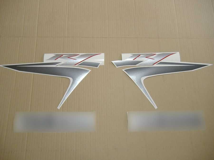 Стикери Yamaha R1 4-то поколение 2007г-2008 лепенки Ямаха р1 rn19 yzf