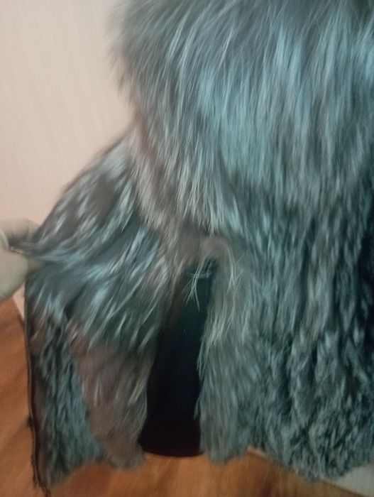 Жилет из песца 44