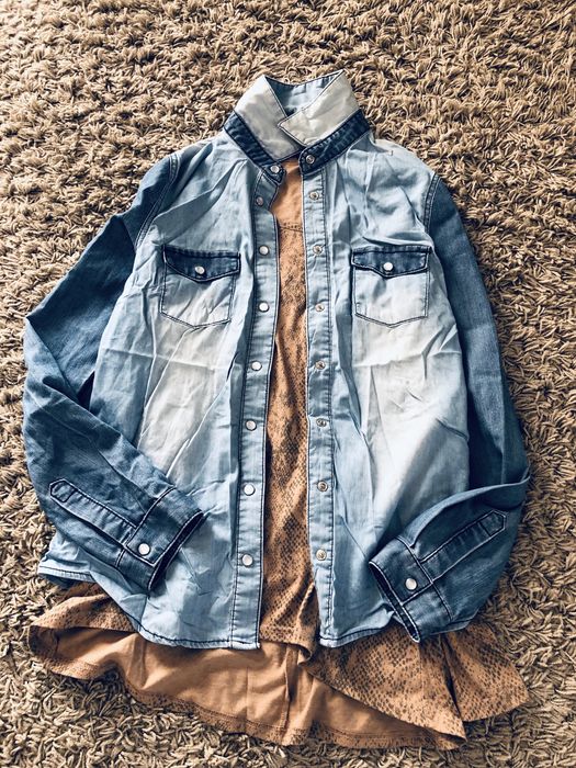Cămașă blugi F&F / Denim si bluza Dorothy Perkins