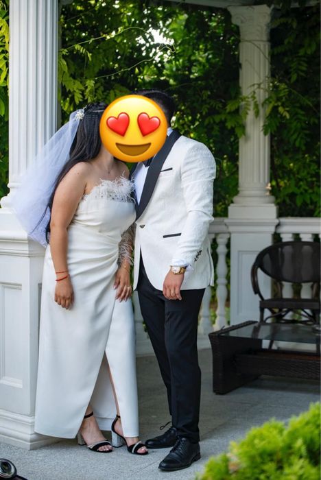 Rochie albă-nuntă sau cununie