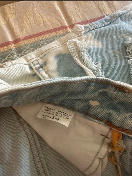 Pantaloni handmade rupti