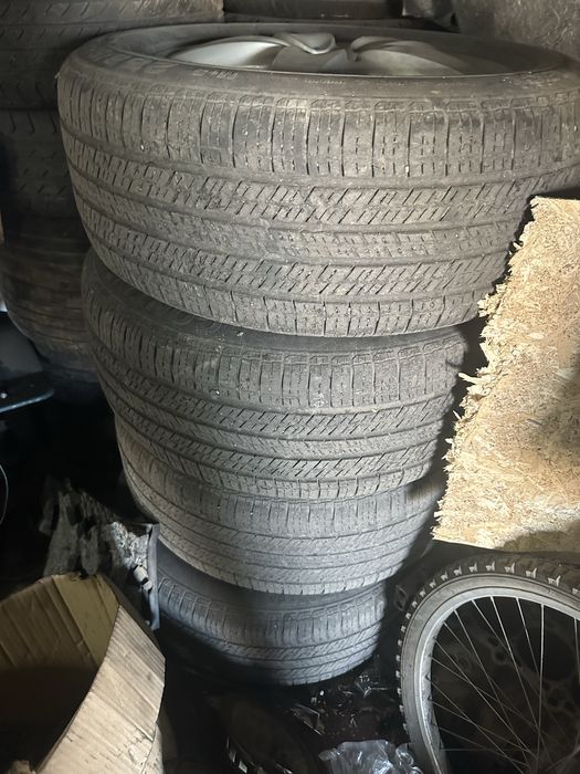 диски с резиной порш каен