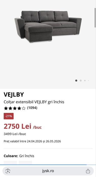Vand coltar extensibil