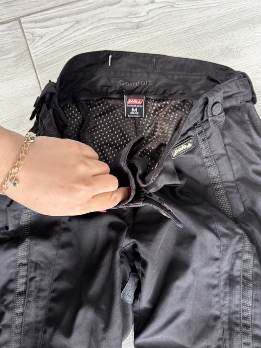 Pantaloni moto polo dama marime M