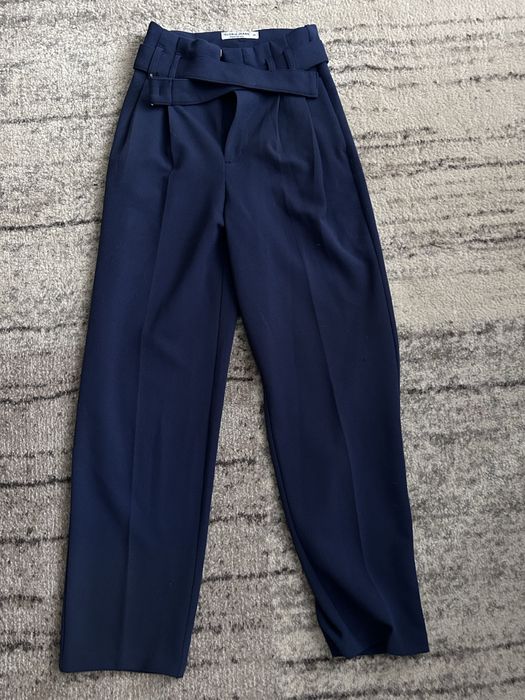 Школьные синие брюки