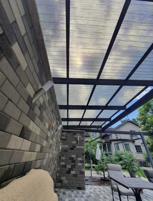 Прозрачный профнастил