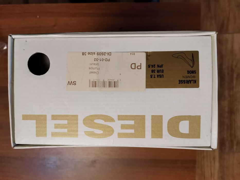 Pantofi dama DIESEL Klarisse nr 38 deosebiti