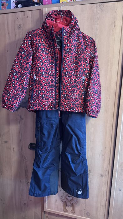 Costum iarna schi fete 6-8 ani