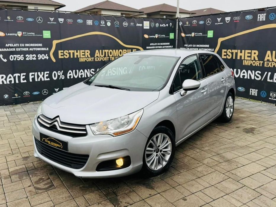 Citroën C4 An 2015 Motor 1.6 HDI Livrare Garanție finanțare Rate fixe Aprobare