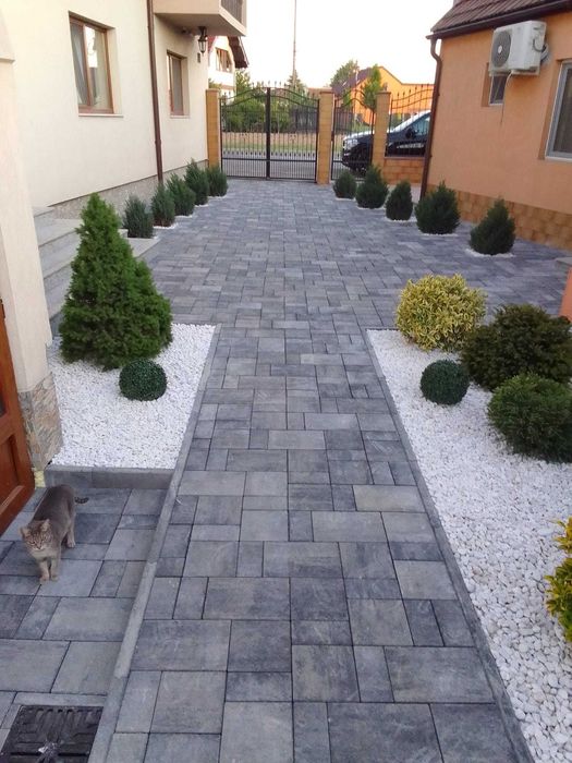 Montaj pavaje, borduri, rigole 40 lei