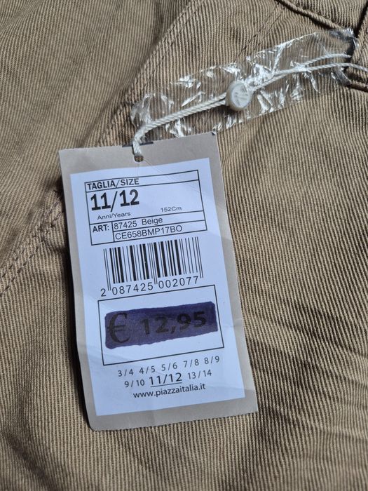 Pantaloni scurți de blugi de băieți Piazza Italia mărimea 11/12 ani
Pa