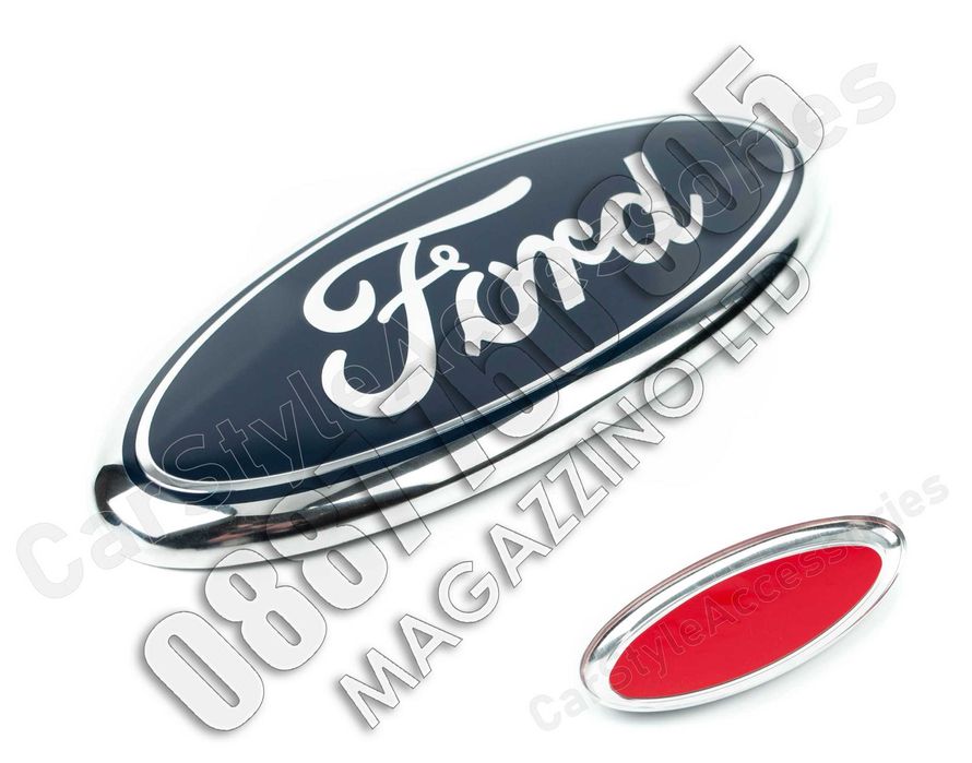 Емблема Форд Фиеста МК6 МК7 за Преден Капак Черупка Алуминиева