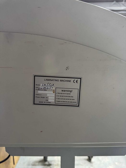 Laminatsiya apparati FM650A 60 sm