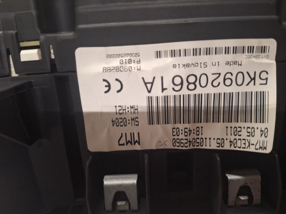 Километраж Vw Golf 6 1.6TDI / Фолксваген Голф 6 1.6ТДИ 2009г.