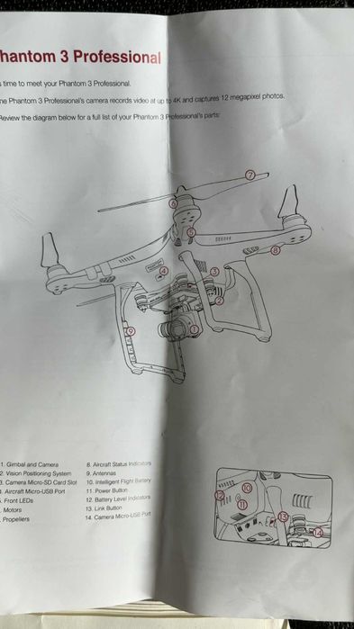 Dji3 phantom 3 profesional