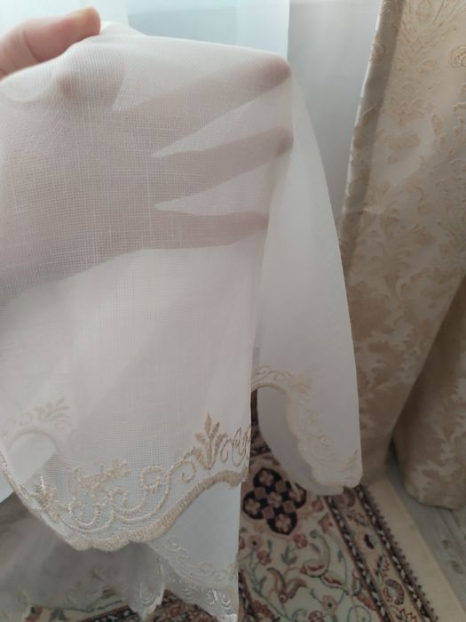 Продаю шторы с тюлью