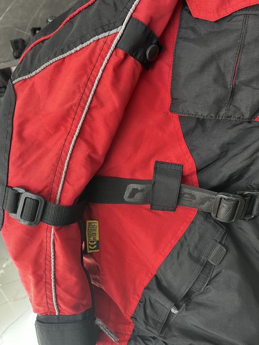 Текстилно яке за мотоциклет, протектори, размер М