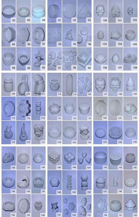 Ghivece plante suculente marturii handmade decorațiuni din ipsos