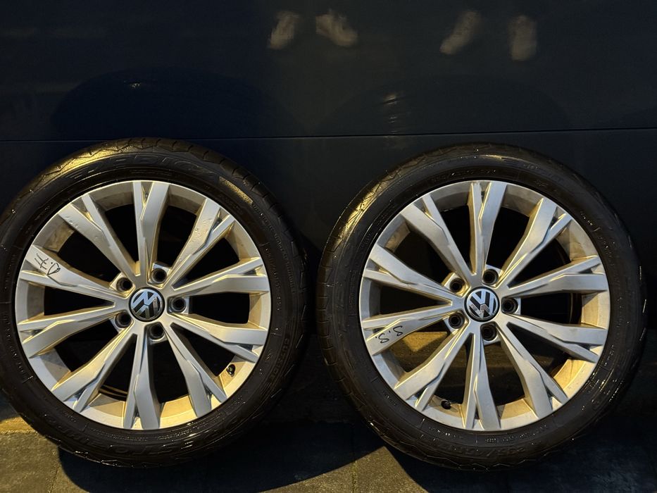 Jante originale Volkswagen R17 cu anvelope