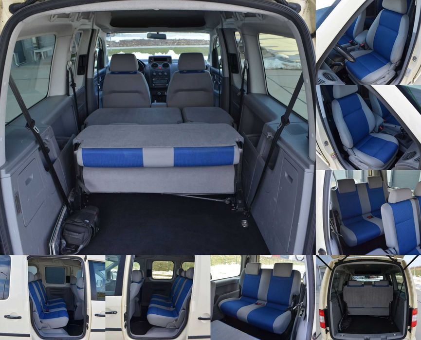 VW Caddy MAXI Lung 7 Loc-uri 1.9tdi BLS Echipare Life 2 Usi Laterale