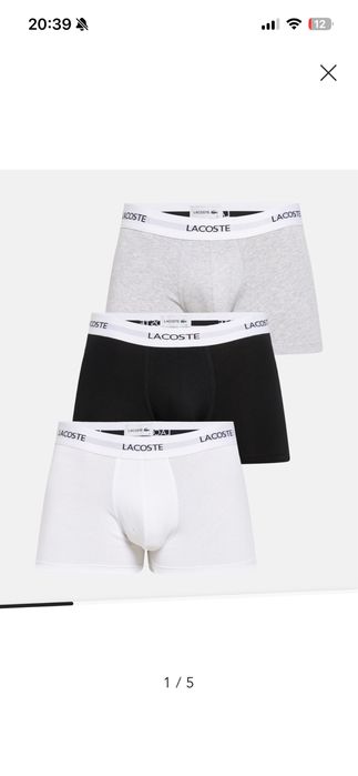 Lacoste 3бр. Мъжки бокерки-M